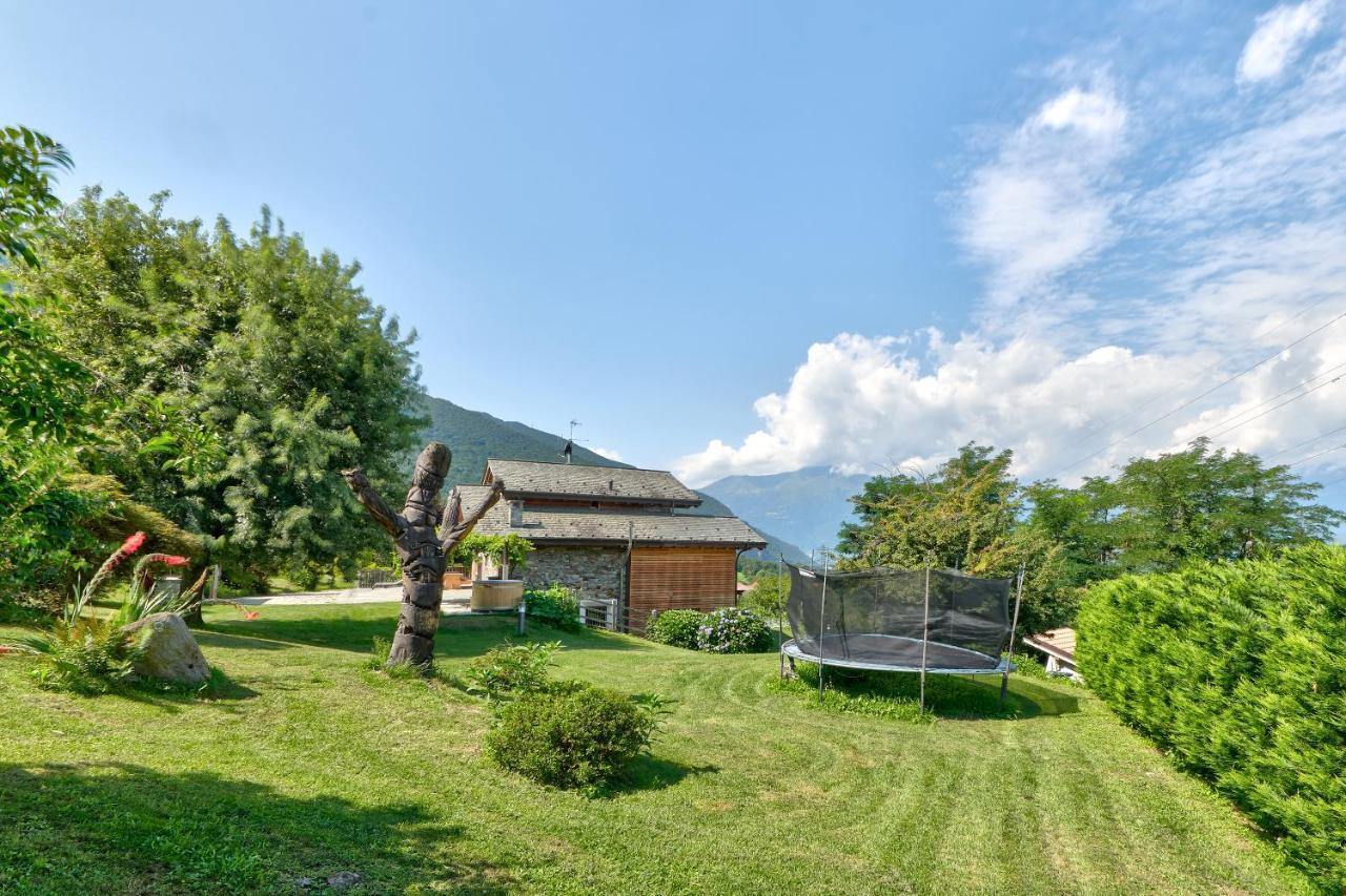 Chalet Con Piscina E Vista Panoramica Colico Exterior foto